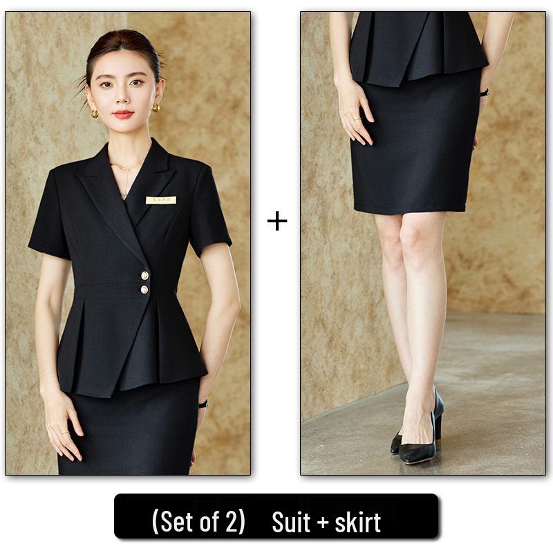 Women's Professional Two-Piece Workwear Suit for Medical, Aesthetics, Salon, Hotel, Jewelry Store & More