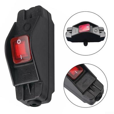 Com interruptor de cabo em linha indicador 1pc 220V 30A Acessórios