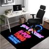 1PC Custom Name K-Pop Neon Sign Theme Floor Mat Ideal for Living Room, Game Rooms, Office, Bedroom,Floor Mat Playful Design