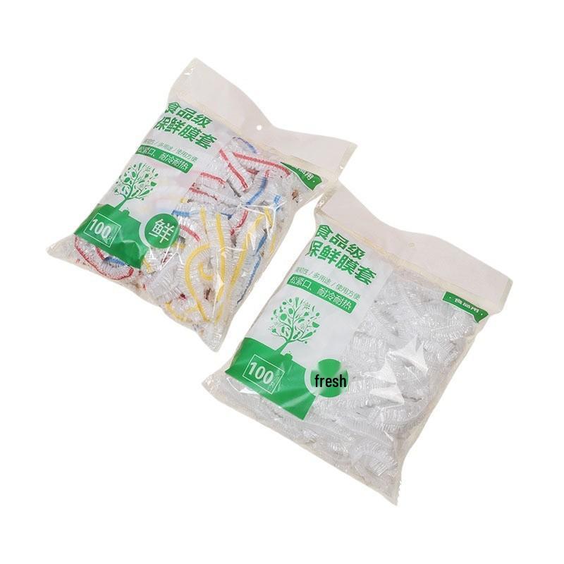 Food Grade Disposable Cling Film - Fresh-Keeping Covers for Household Use, Ideal for Fruits & Vegetables.