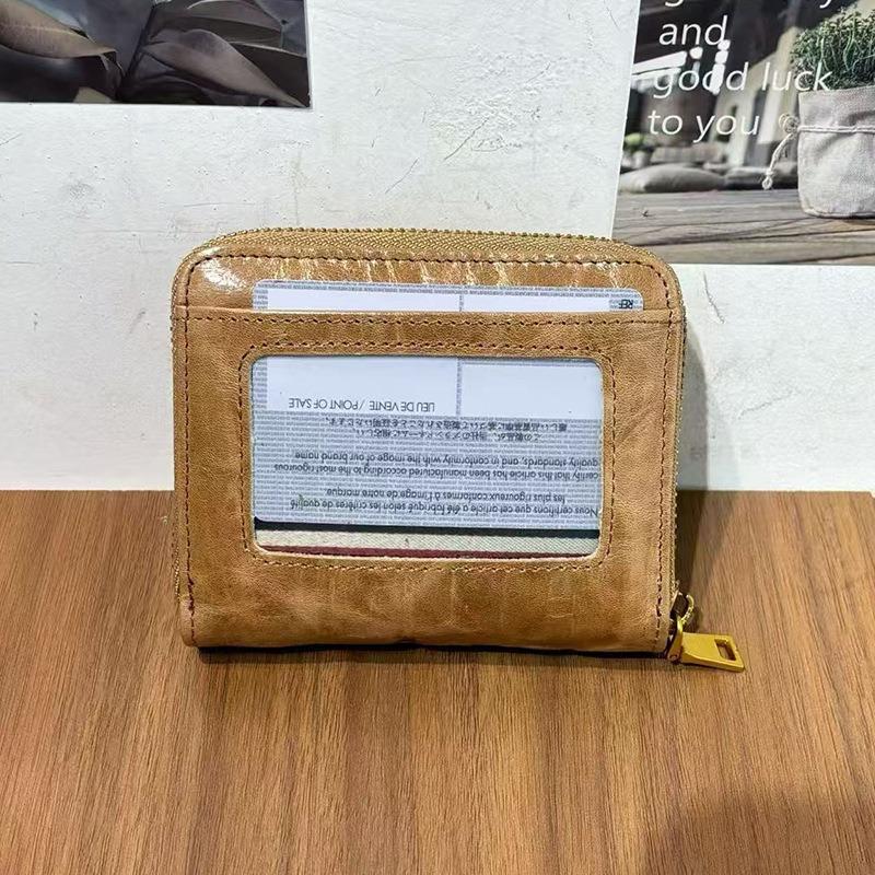 Passport Bag Multi-card Position Card Bag Bank Card Boarding Pass Multifunctional Document Storage Bag Portable Zipper Wallet