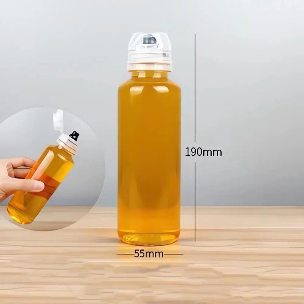 Honey Squezzable Bottle with Protective Lid 380g Honey Capacity Sized Reusable for Home Kitchen Seasoning Organization