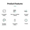 Portable Handheld Mini Fan 1200mAh Rechargeable 5 Speeds Personal Travel Fans with Digital Display 90 Degree Foldable Desk Fan for Outdoor