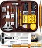 EasyTime Watch Repair Kit with Watch Link Removal Watch Band Watch Back Case Spring Instruction Ideal for Replacement or Strap Disassembly Tool,