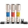 Tone Impact Thin Long Wheel Nut Socket Set with Holder 3 Pieces 12.7mm Drive