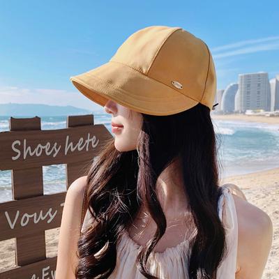 Spring and Autumn New Hat Female Peaked Hat Summer Thin Sunscreen Sun Hat Tide