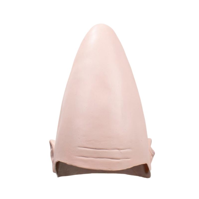 

Latex Alien Headpiece for Role Playing Halloween Party Cosplay Costumes for Halloween Parties Conical Head Cover 1