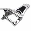 HEALLILY Electric Guitar Vibrato Tremolo Bridge Tailpiece with Large Locking Rod Pull String Board