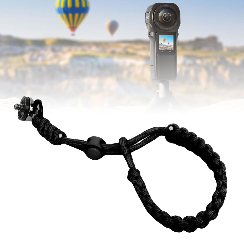 Handgelenkband Passend für 3 Kameras 7,5 Zoll Polyester Anti-Verlust Handheld Action-Kamera Lanyard mit 1/4 Zoll Schraube