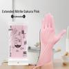 Maihan Thickened Long Nitrile Dishwashing Gloves