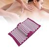 Acupressure Pad Massage Relax Muscle Reduce Neck Back Shoulder Head Pain Stress Relief Acupressure Mat