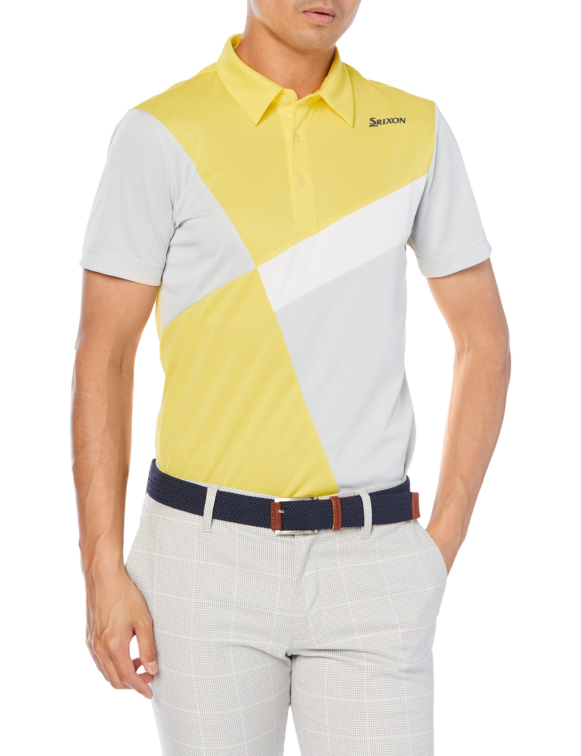 

Мужская рубашка для гольфа Srixon RGMTJA20, YL00 (желтый), Эквивалент японского размера L