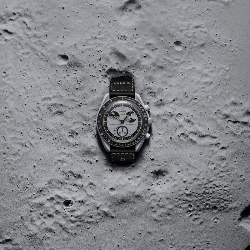 Swatch Orologio da uomo 42mm Nero SO33M700 SO33M700