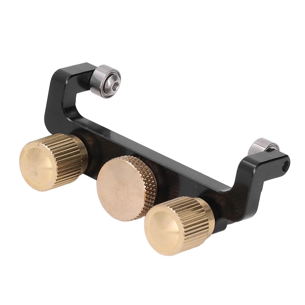 Manueller Klingenschärfer Lagerrolle Festwinkel Aluminiumlegierung Schärfwerkzeug für Holzbearbeitung