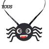 Holiday Yard Statue Decor Halloween Porch Goose Bib, Felt Decorative Bandana Ghost Spider Bat Soft Bib Skull Outdoor Accessory for Garden Pumpkin