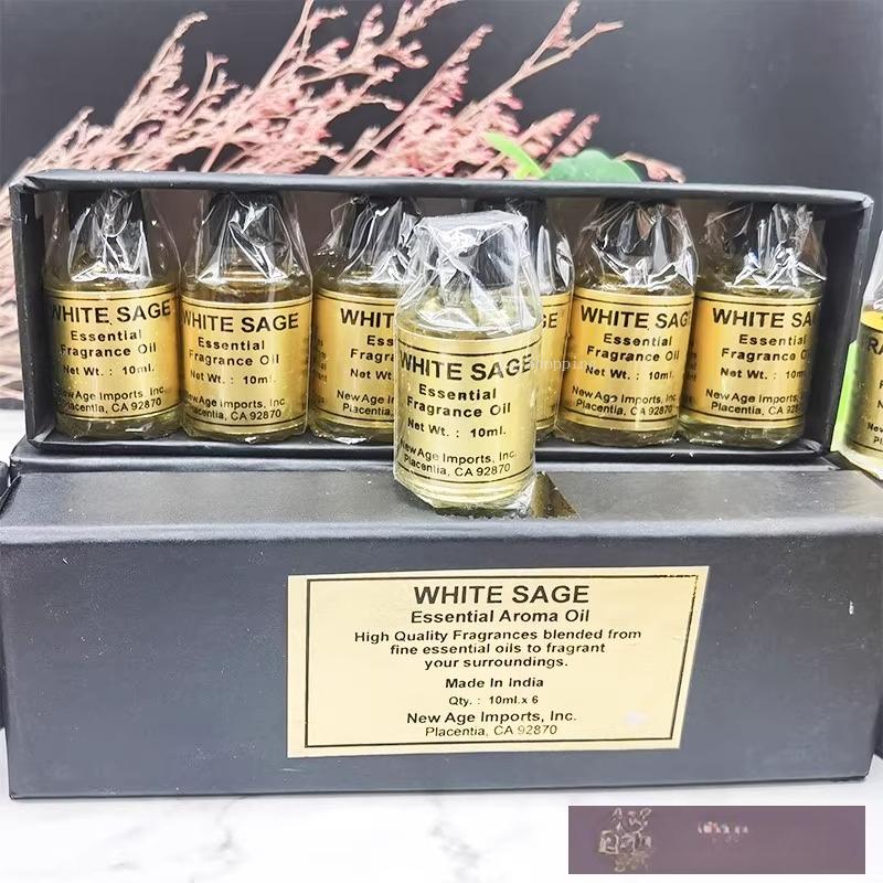 10ml Essential Oils/Rose Jasmine Patchouli Lavender Sacred Wood/Home Indoor Purify The Air and Soothe Invigorate The Spirit