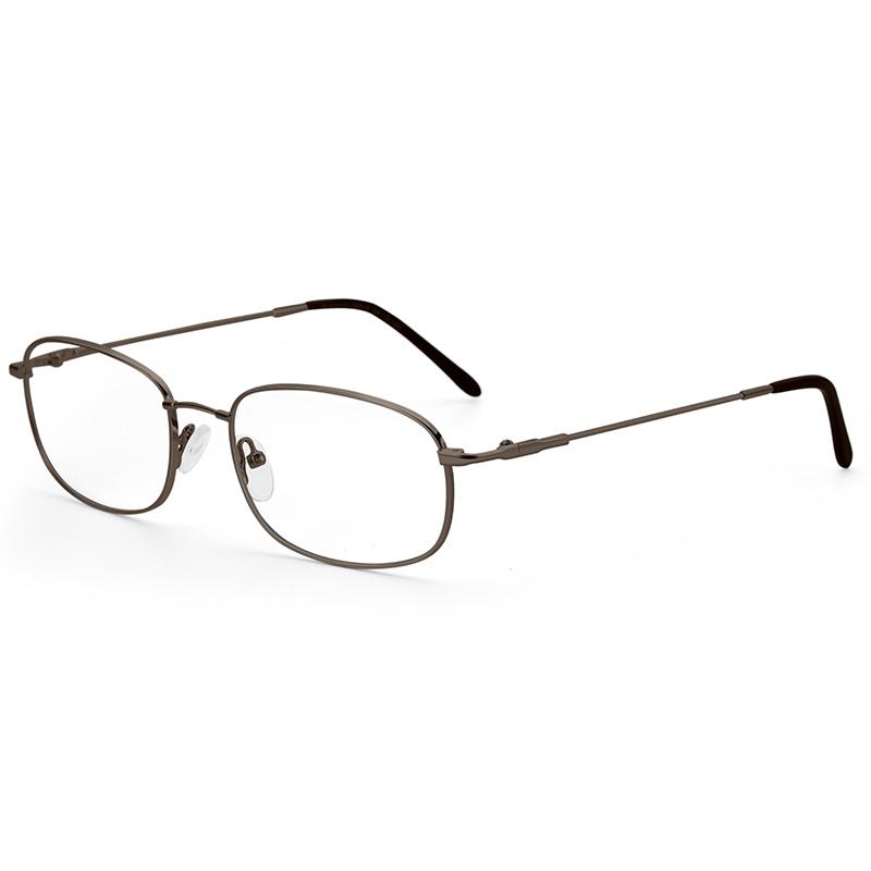 ZENOTTIC Oval Memory Metal Glasses Frame for Women Men Ultralight Flexible Optical Spectacles Myopia Prescription Eyeglassses