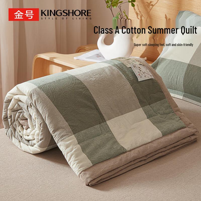 

JinHao 100% Cotton Summer Cooling Quilt 200cm x 230cm