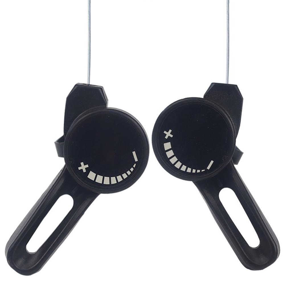 1 Pair Mountain Bike Gear Shifter, 15/18/21 Speed Shifter Twist, Bicycle Twist Shifter Levers, Bicycle Brake Levers Shifter, Cable Thumb Derailleur Le