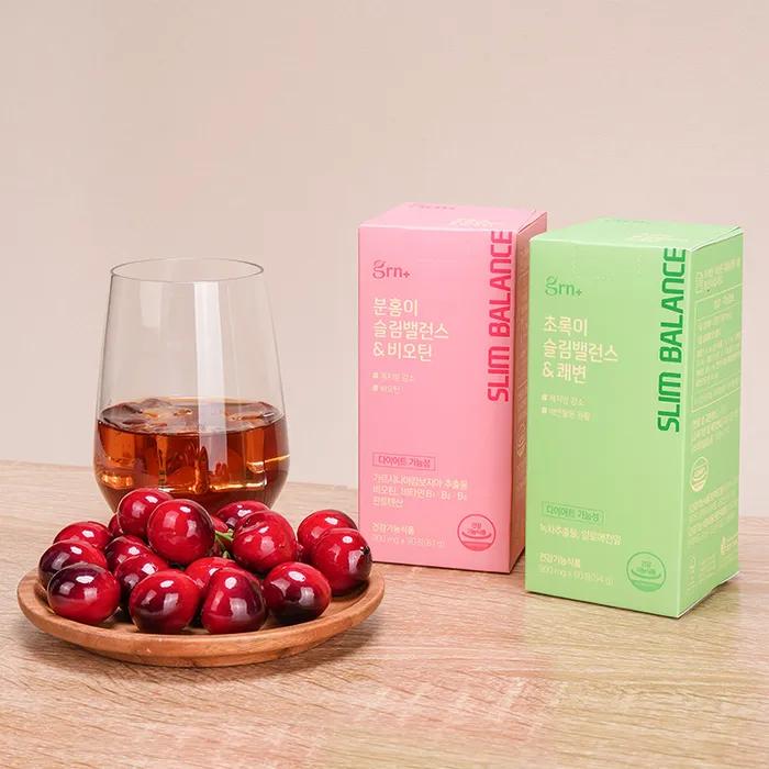 Pink Green Slim Balance SET (1 month supply)