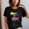 Christian Unisex Tshirt God Venezuela for Christ Trending Crewneck Shirt Flag Jesus Rey Printed Tshirt Tops Shortsleev