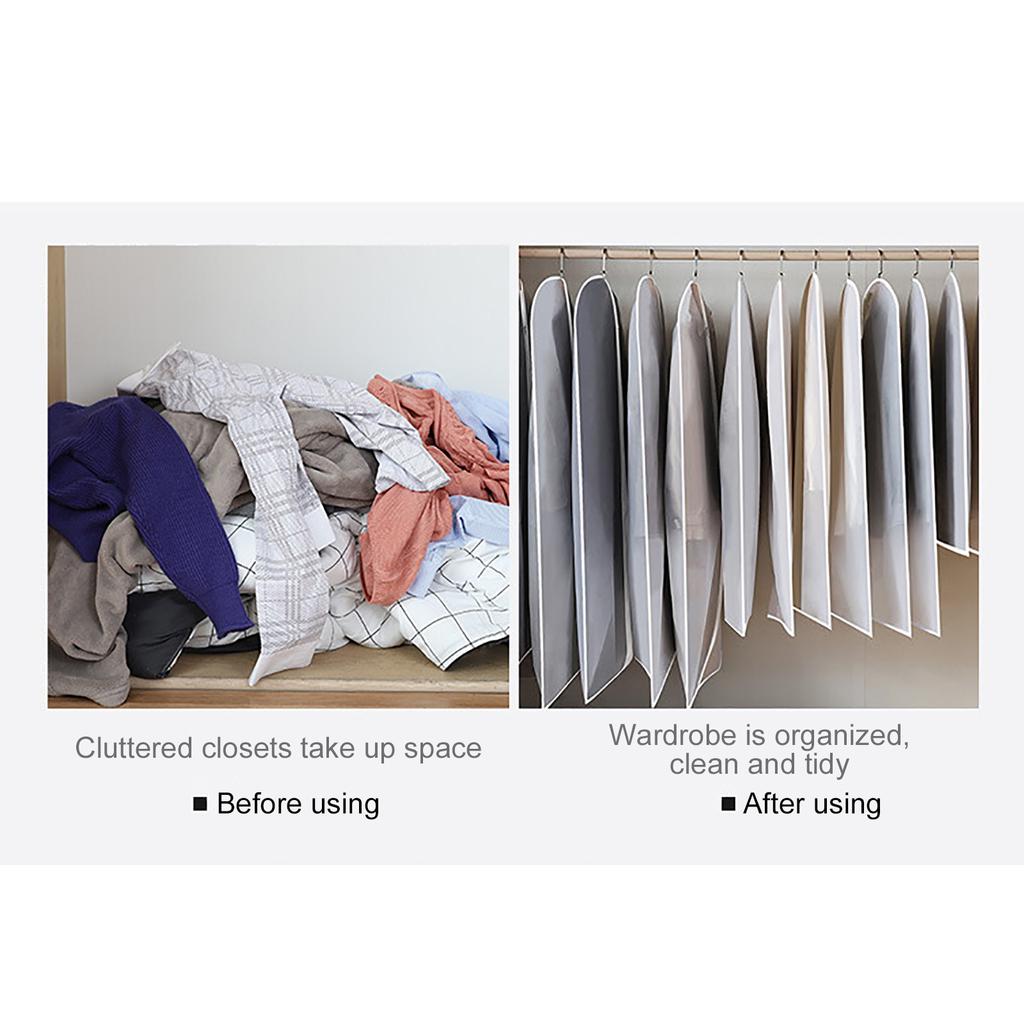 Clothes Garment Suit/Dress Wardrobe Storage Bag Coat Protector  Cover Case