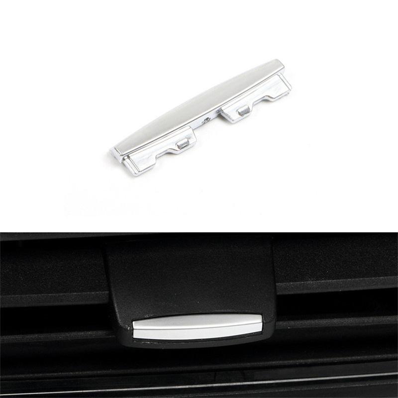 For BMW X5 F15 X6 F16 X5M F85 X6M F865 Silver A/C Vent Outlet Paddle Trim Strip Air Conditioning Outlet Sequins Car Accessories