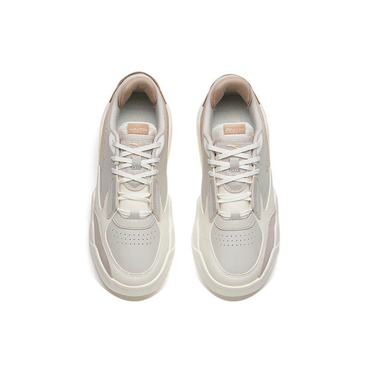 Anta Life Collection Platform Low top Skateboard Shoes Women's Gray 122148092R-3