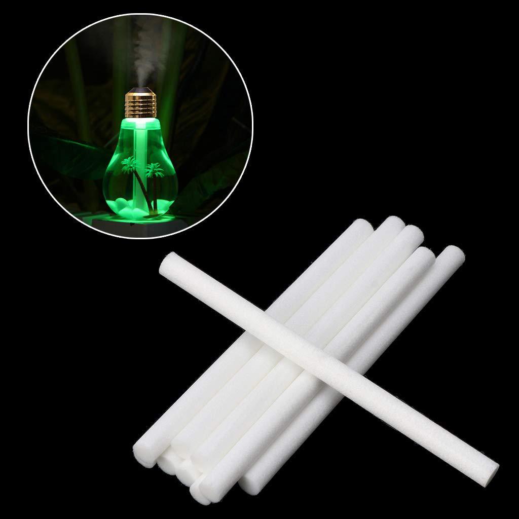 50-Pack Car Diffuser Sponges Refill Sticks Humidifier Filter Wick Replacement Absorbent Sponge Sticks 2.75 x 0.31 Inch for Ca