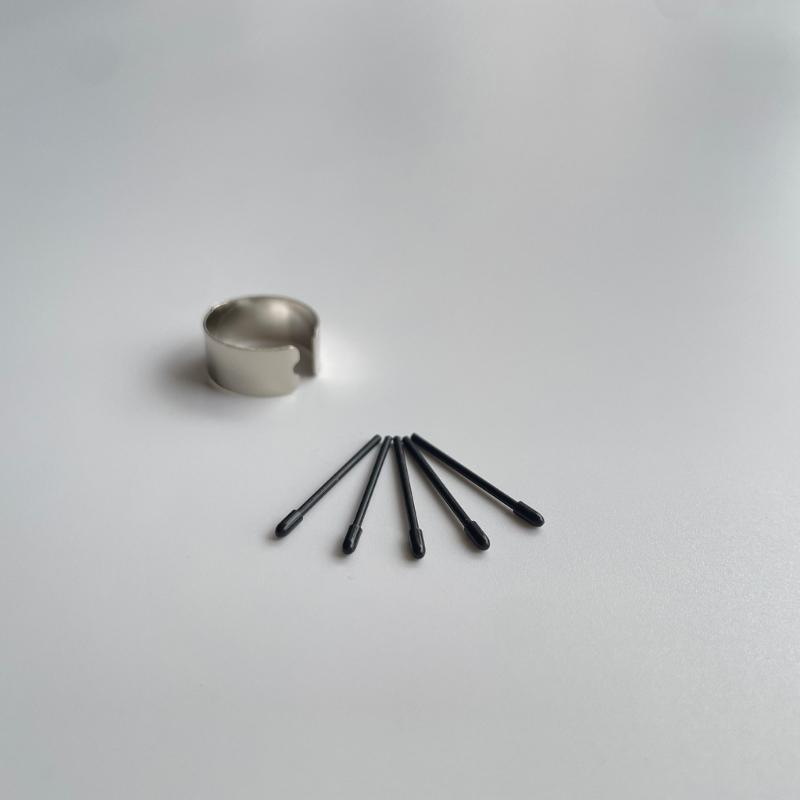 10Pcs Plastic Pen Nibs and Holder For PTK470 PTK670 PTK870 DTH135 Digital Art Pen Tips Durability