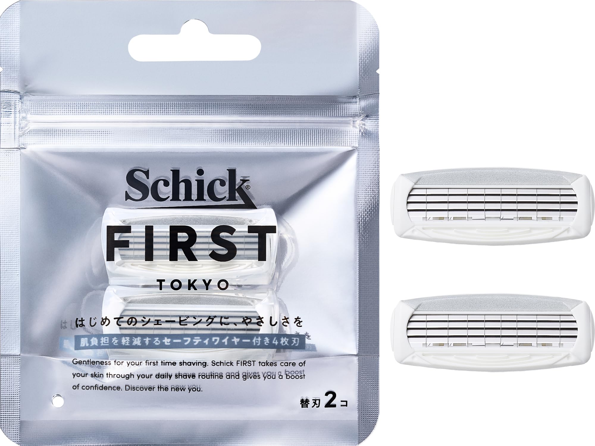 

Schick Schick First бритвенное лезвие для бритья бритва (2 куска)