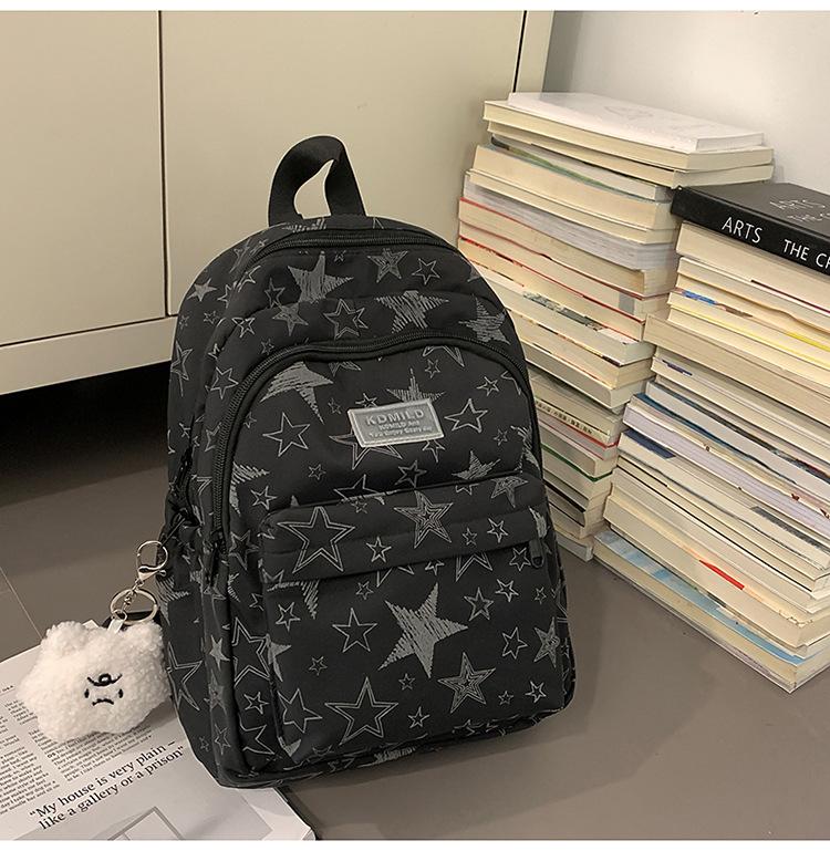 

Рюкзак в стиле Мори со свежим принтом для учеников средней и старшей школы - Легкий, Вместительный Small чёрный