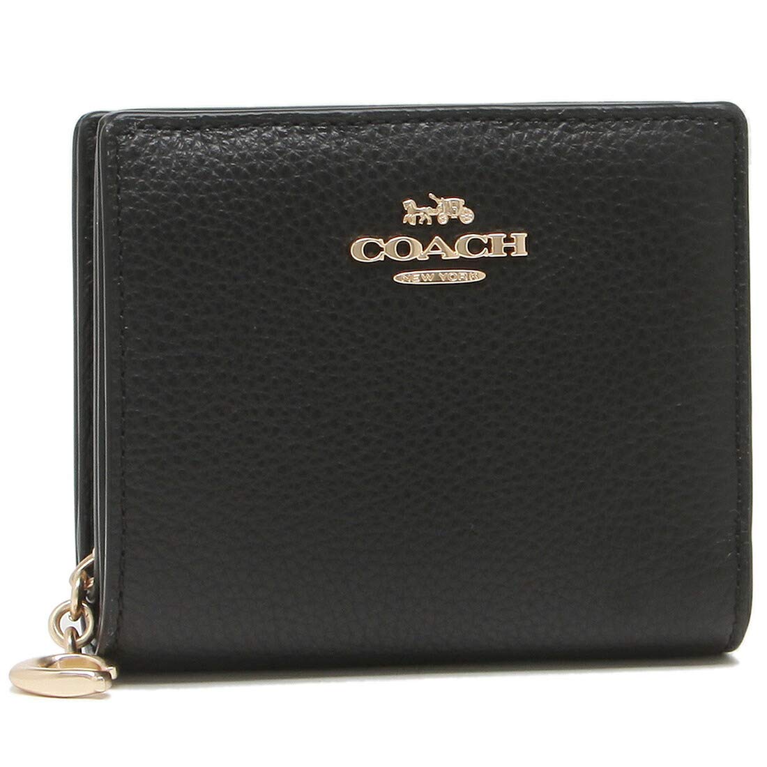 

Coach Outlet Bi-fold Mini Wallet, Black, Women s, C2862 IMBLK [Used]