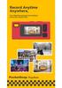 Retro Mini HD Mirrorless Travel Camera for Students