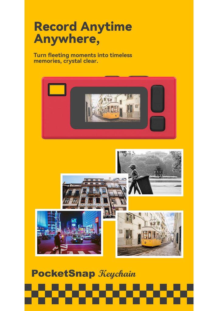 Retro Mini HD Mirrorless Travel Camera for Students