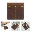 Stylish Genuine Leather Watch Organizer Compact and Durable Storage Case for Jewelry and Watches Ornamemnt Brown Bags