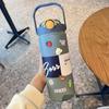 Leak-proof Hot Cold Water Bottle Double Drinking Insulated Cup Vacuum Flask  for School Office