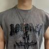 Dragon Ball Saiyan Double Layer Necklace - Trendy Punk Sweater Chain for Men & Women, Long Hip Hop Style, Versatile Student Accessory.