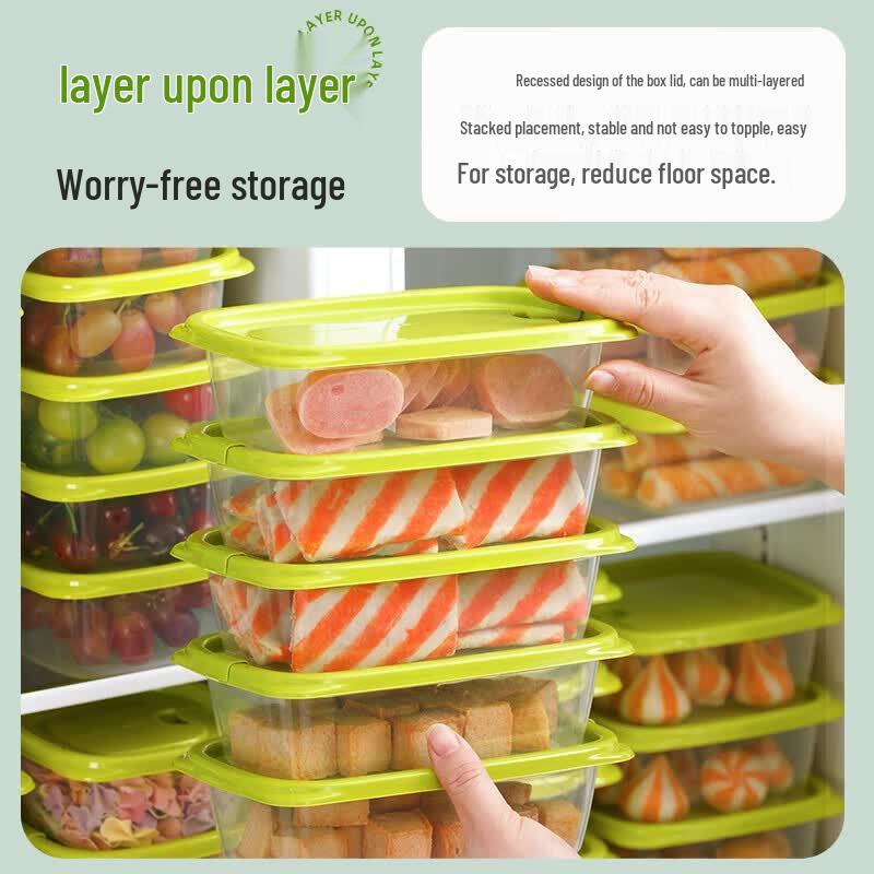 CHAHUA 6-Piece Plastic Food Storage Container Set