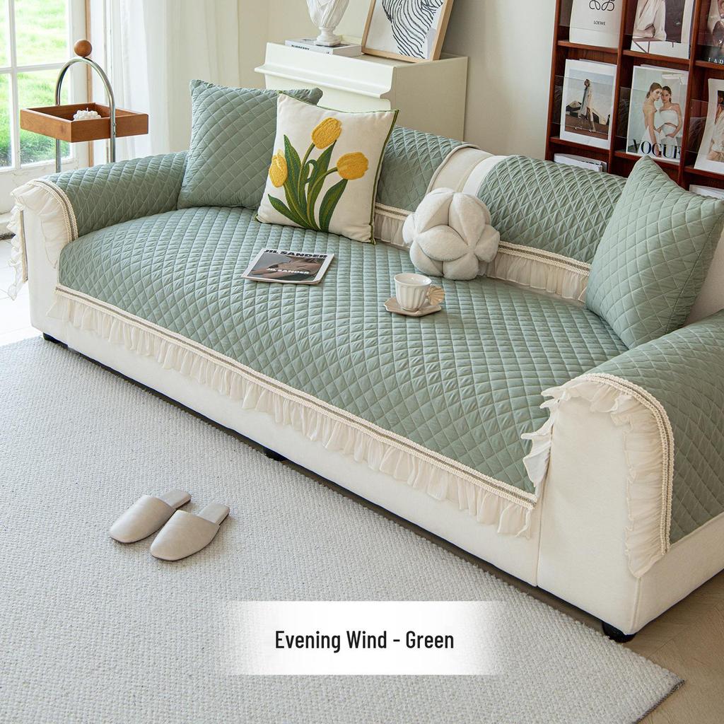 Universal Non-Slip Sofa Cover for All Seasons - French Light Design, 2026