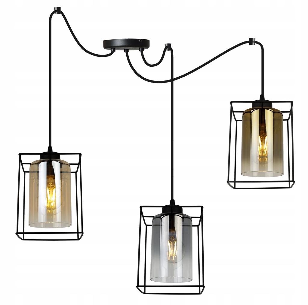 MODERN ELEGANT HANGING LAMP GLASS SHADE