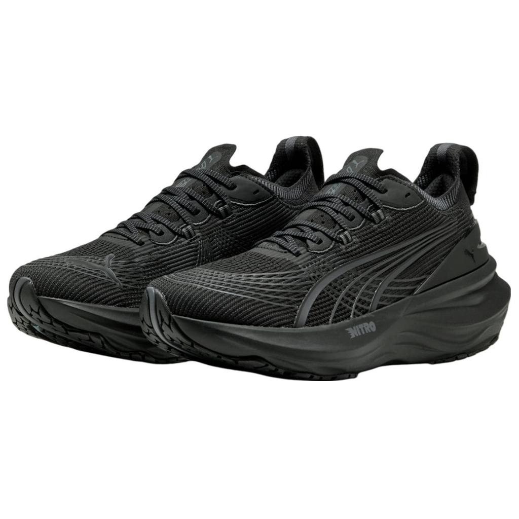New PUMA ForeverRun NITRO™ II Anti Slip Wear Resistant Low Top Casual Running Shoes Men's Black 310109-12