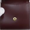 CARTIER Must Line Coin Purse Bordeaux Calfskin unisex Used