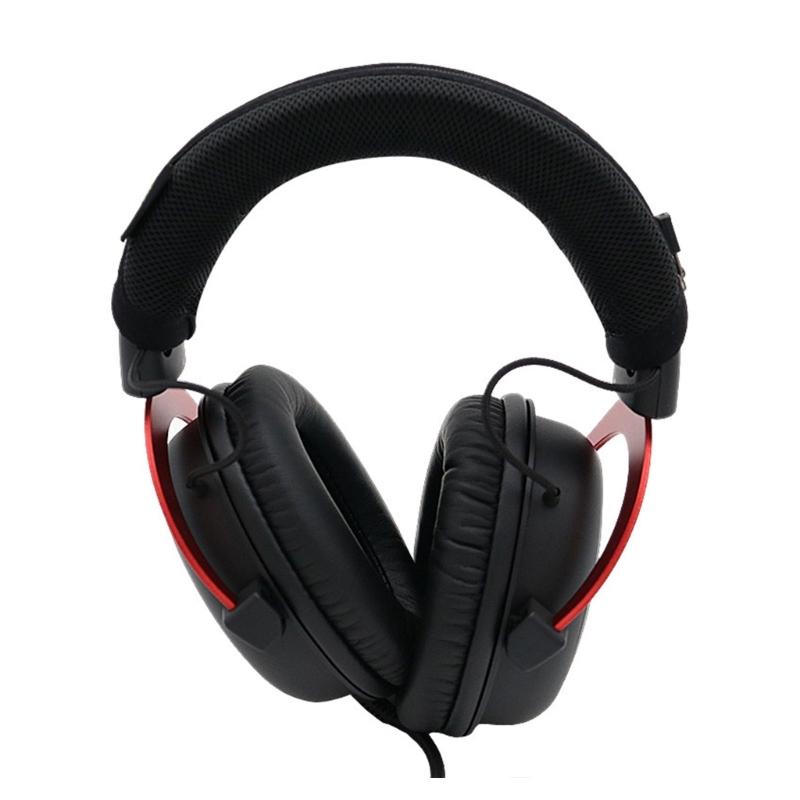Soft Protective Headsets Headband Cover Ventilated Design Reduces Heat And Sweat Buildups for Cloud 2 Headphones