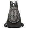 Mochila Minimalista Retro de Cuero Suave, Nueva Bolso de Mano para Viajes al Aire Libre, Bolso Cruzado Casual Multifuncional