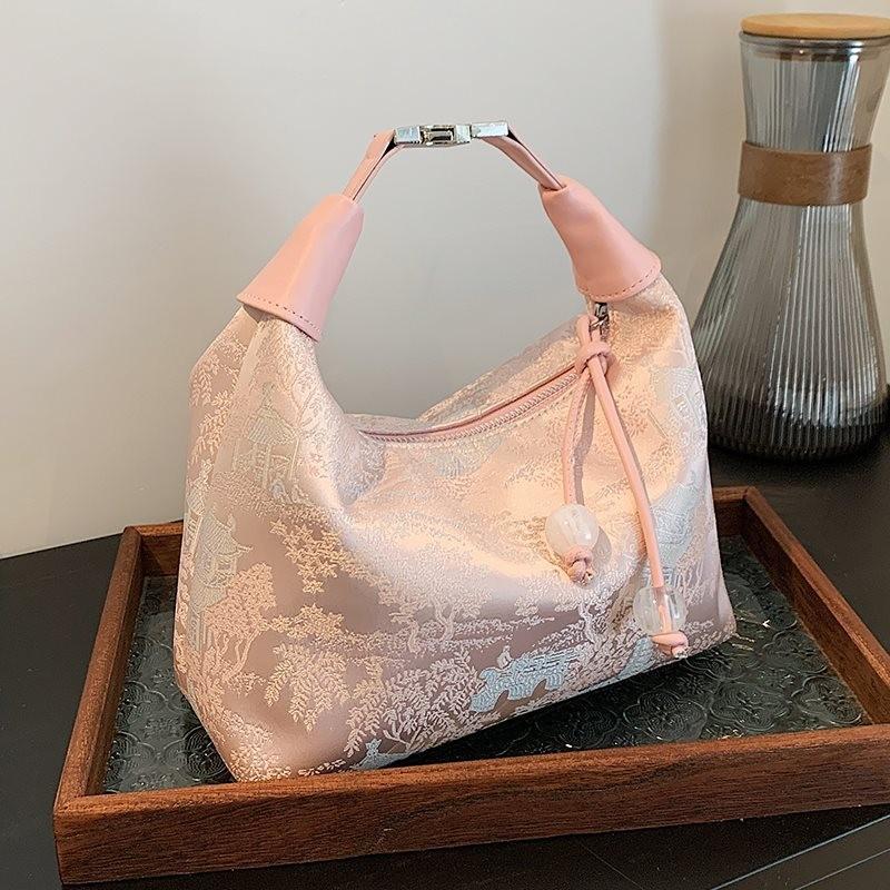 Stylish New Chinese Design Versatile Shoulder Handbag For Women With Elegant Embroidery