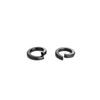 Blackened Spring Washer - Elastic Open Washer in Grades 8.8, Sizes M4 to M16
