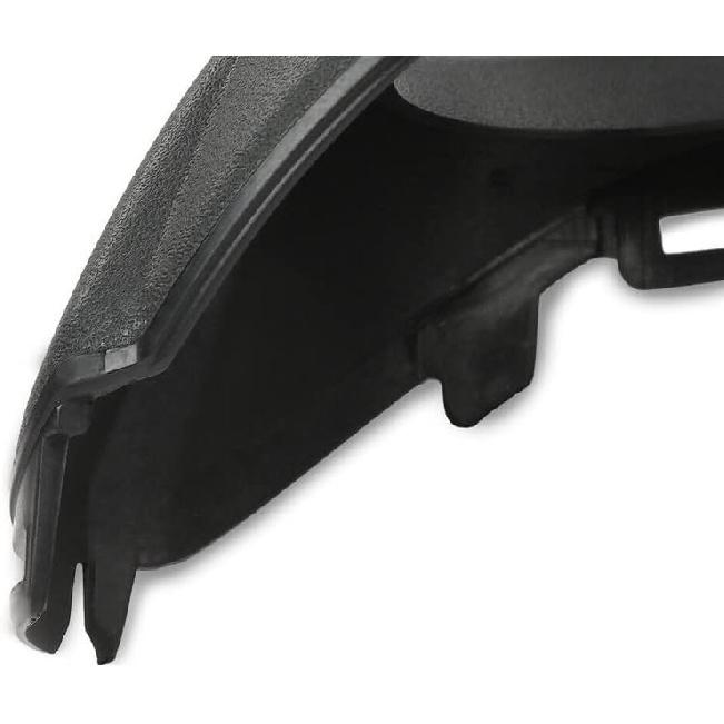 Bumper Fog Light Hole Trim Compatible with 2012 2013 2014 F0rd Focus S SE SEL Titanium Trend Sport Fog Light Cover Rings Matte Black