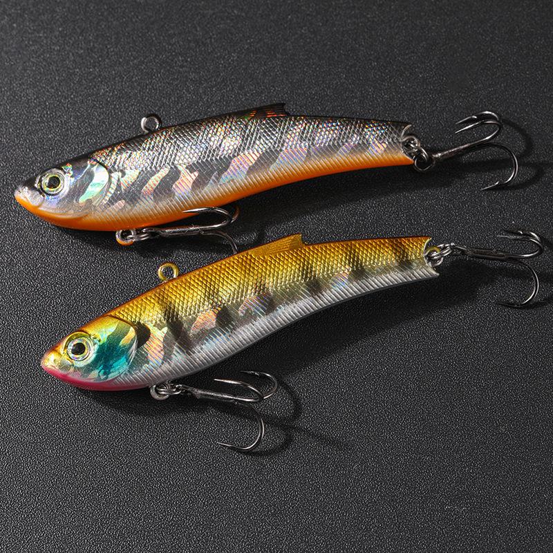 33g Sea Fishing Vibration Lure - Plastic Imitation Hard Bait with Steel Balls