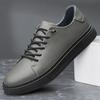 Men's Shoes 2026 Genuine Leather Designer Casual Shoes Italian Luxury Brand Comfy Sneakers Men Skateboard Shoes Tenis Masculino